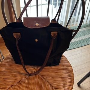 Longchamp nylon bag.